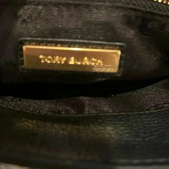 EUC Tory Burch Leather Backpack (Black) main image 4